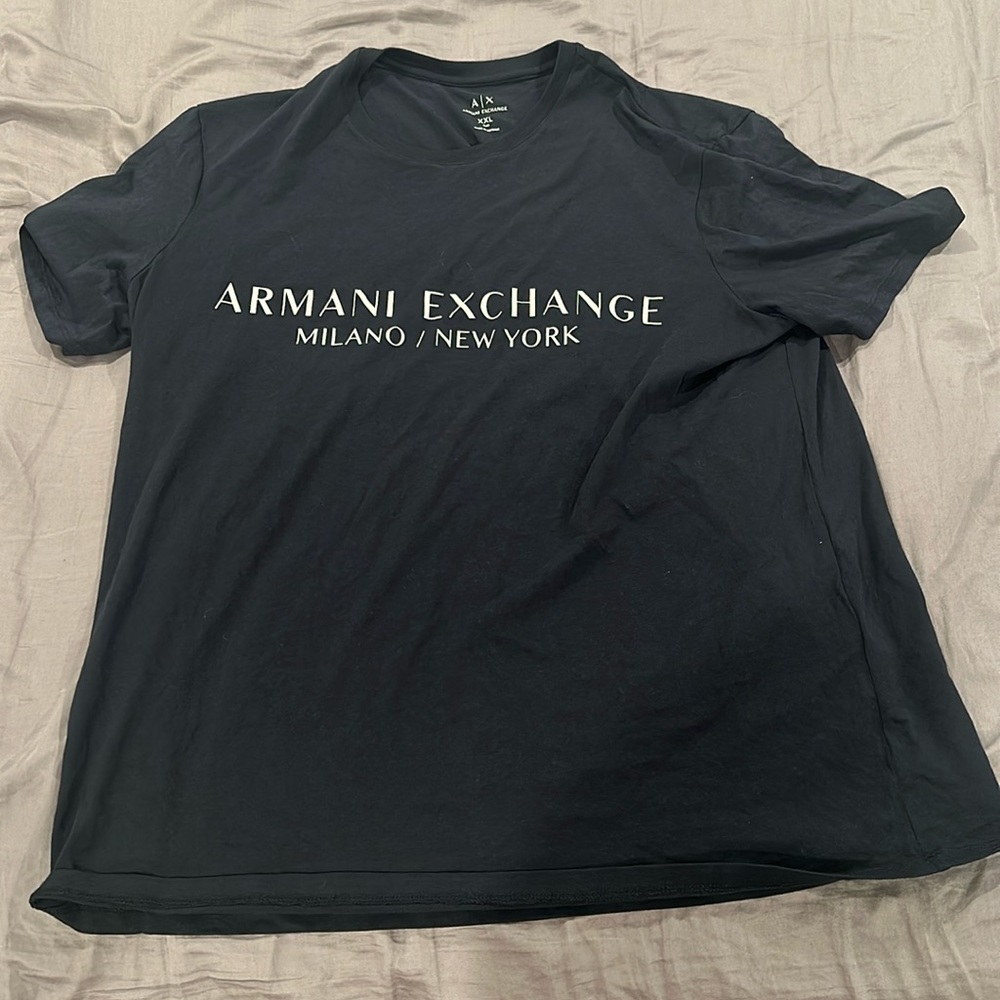 Armani exchange XXL slim black tshirt